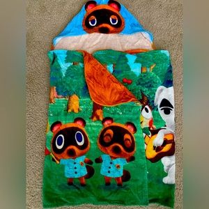 Animal Crossing bath/pool/beach soft cotton towel wrap.